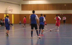 Match officiel à Drancy contre Drancy Futsal