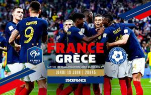 Invitations pour assister au match France - Grèce au Stade de France